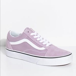 Mauve Old Skool Low Top Lilac (sea fog) Vans